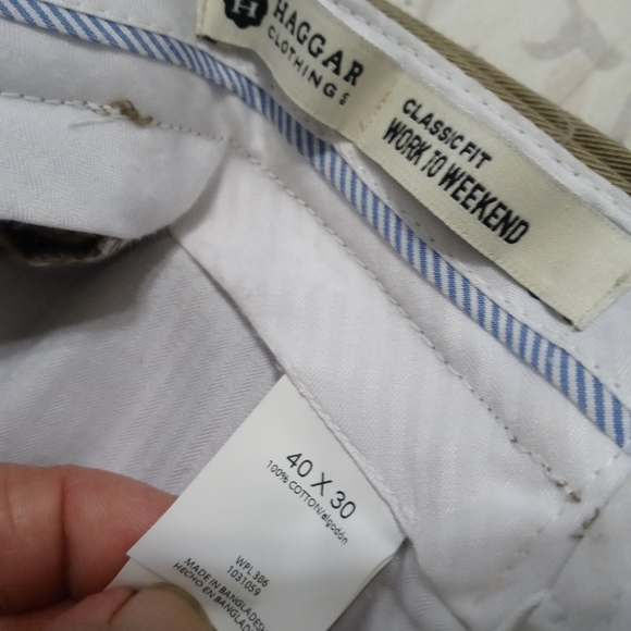 NWT Men's Haggar Pants - Picture 3 of 6